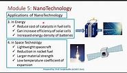 Applications of NanoTechnology