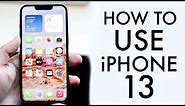 How To Use Your iPhone 13 / iPhone 13 Mini! (Complete Beginners Guide)