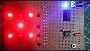 Make a Digital dice with 555 and 4017 | Digital dice with LEDs