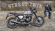 Triumph Speed (Street) Twin Review! How good is the 900cc Bonneville Modern Classic Motorcycle?