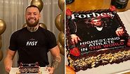 Conor McGregor tells Cristiano Ronaldo he would beat him on Forbes rich list five years before UFC star’s No1