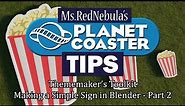 Tutorial: Popcorn Sign Pt 2 (Thememaker's Toolkit) | Planet Coaster Tips