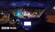 Driverless taxis take to the streets of San Francisco – BBC News