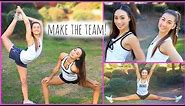 How To Make The Cheer / Dance Team! | MyLifeAsEva