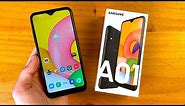 Samsung Galaxy A01 Unboxing & First Impressions!