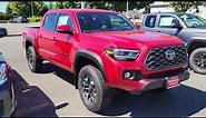 2022 Toyota Tacoma TRD Off-Road in Barcelona Red Metallic