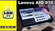 Lenovo AIO 910 Review - All in One 27" Touch Screen PC That Folds Flat