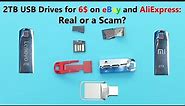 2TB USB Drives from eBay and AliExpress Real or a Scam?