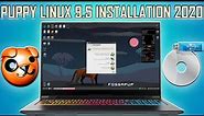 Puppy Linux 9.5 Installation 2020