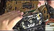 Akai GX912 Professional Cassette Deck Jammed tape repair
