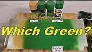 Shades of John Deere Green Paint (50 Shades of Green?)
