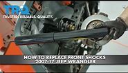 How To Replace Front Shocks 2007-17 Jeep Wrangler