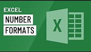 Excel: Understanding Number Formats