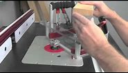 Infinity Cutting Tools - Rail & Stile Router Bit Set Up Tutorial