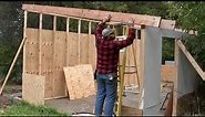 Building a Storage Shed ...... start to finish