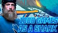 Joe Thornton 1,000 Games as a San Jose Shark