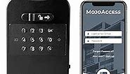 Digital Lockbox, Bluetooth Key Lockbox, iOS/Android App Remotely Generates Offline Access Codes for 1 Time Use, Temporary Use, Permanent Use, and Exact Dates/Times Without Internet