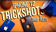 iPhone 12 Drop Tests + Trick Shots! - Spigen Tough Armor Case - Review