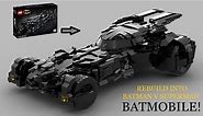 LEGO Batman V Superman Batmobile Rebuild of 89 Batmobile Set!
