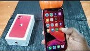 Apple iPhone 11 (Product Red) Unboxing and First Impressions