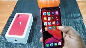 Apple iPhone 11 (Product Red) Unboxing and First Impressions