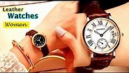 5 Best Leather Watches for Women || Leather Watches for Girls || Women Watches Collection
