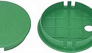 Bandelt Sprinkler Valve Box Cover Lid for Automatic Irrigation Water System Lawn, Yard, Outside ID 5.5" OD 6"-2 Pack
