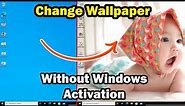 How to Change Windows 10 Wallpaper Without Activation - 2024