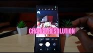 How to Change Camera Picture Resolution Galaxy S22,S22 Plus and S22 Ultra