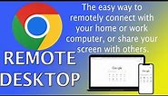 How to use Google Chrome Remote Desktop