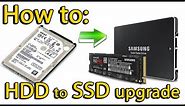 How to install SSD in Asus X555 | Hard Drive replacement