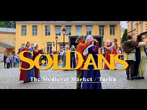 SOLDANS // Medieval dance Kender // The Medieval Market / Turku, Finland , 01.07.2023