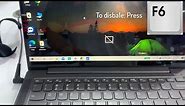 How to Disable Or Enable Lenovo Laptop Touchpad Laptop Mouse
