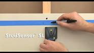 How to Use a Zircon StudSensor SL Stud Finder to Find Wall Studs