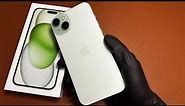 iPhone 15 Plus Unboxing & Review | Green