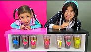 Maddie and Jannie's Healthy Fruit Smoothie Challenge for Kids