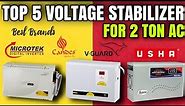 Top 5 Best Voltage Stablizer For 2 Ton AC In India 2023 | Voltage Stabilizer Under 3000 | Reviews