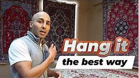 How to Hang a Rug on the Wall