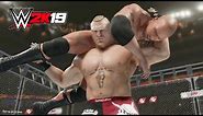 WWE 2K19 - Brock Lesnar F5 Compilation!
