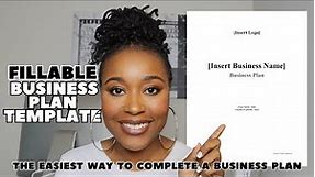 HOW TO WRITE A BUSINESS PLAN STEP BY STEP + FILL IN THE BLANK BUSINESS PLAN TEMPLATE