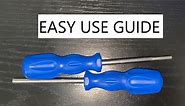 How to Use the GameBit Screwdriver Set Tutorial (N64)