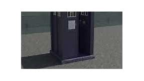 TARDIS Door opening and closing - Blender 2.93