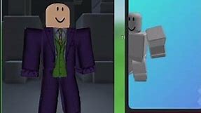 How to make a Joker Avatar in Roblox!