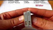 NB-5L vs NB-6L (Canon Battery Comparison)