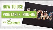 🥰 How to Use Printable Iron On Material with Cricut
