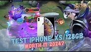 Gaming Test iPhone XS 128Gb - Mobile Lagends Season 30