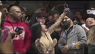 Cardi B Hands Out Free Coats At Public Housing Complex