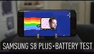 Samsung Galaxy S8 Plus Battery Test