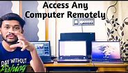 How to Access any Computer Remotely | How to Control any Laptop in another Laptop | Remote Desktop