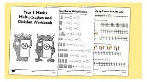 Year 1 Maths Multiplication and Division Workbook